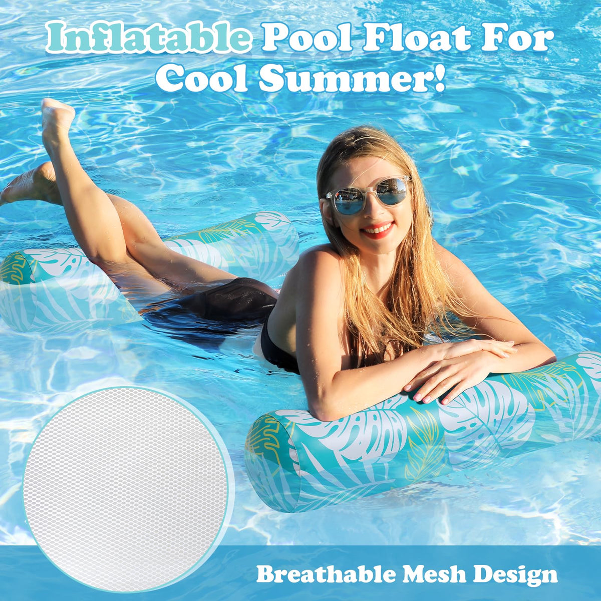 Tavaleu buoyant pool floats add vibrant style for pool parties