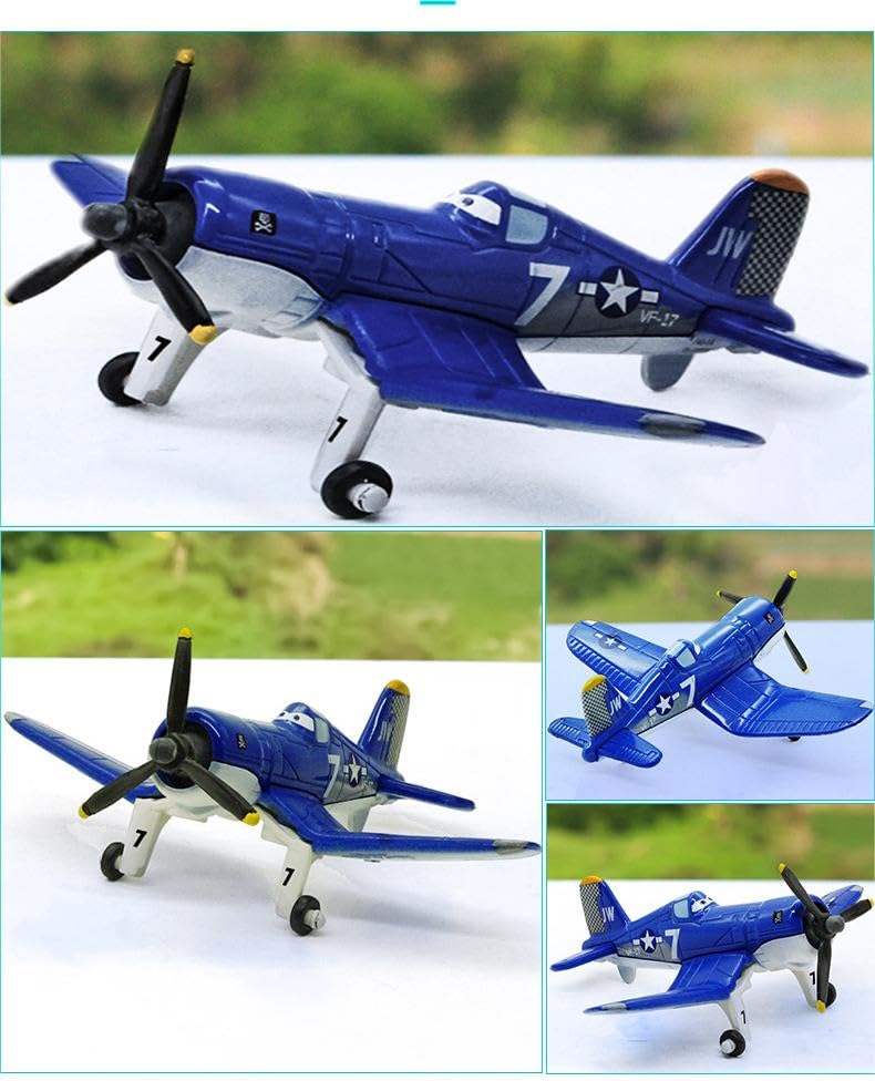 Tawmuotd Skipper Riley planes 1:55 scale side view for imaginative play.