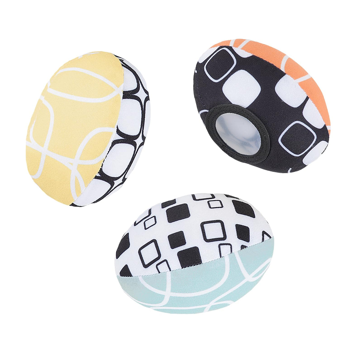 Tayerop replacement balls for Mamaroo swing with colorful patterns to engage babies