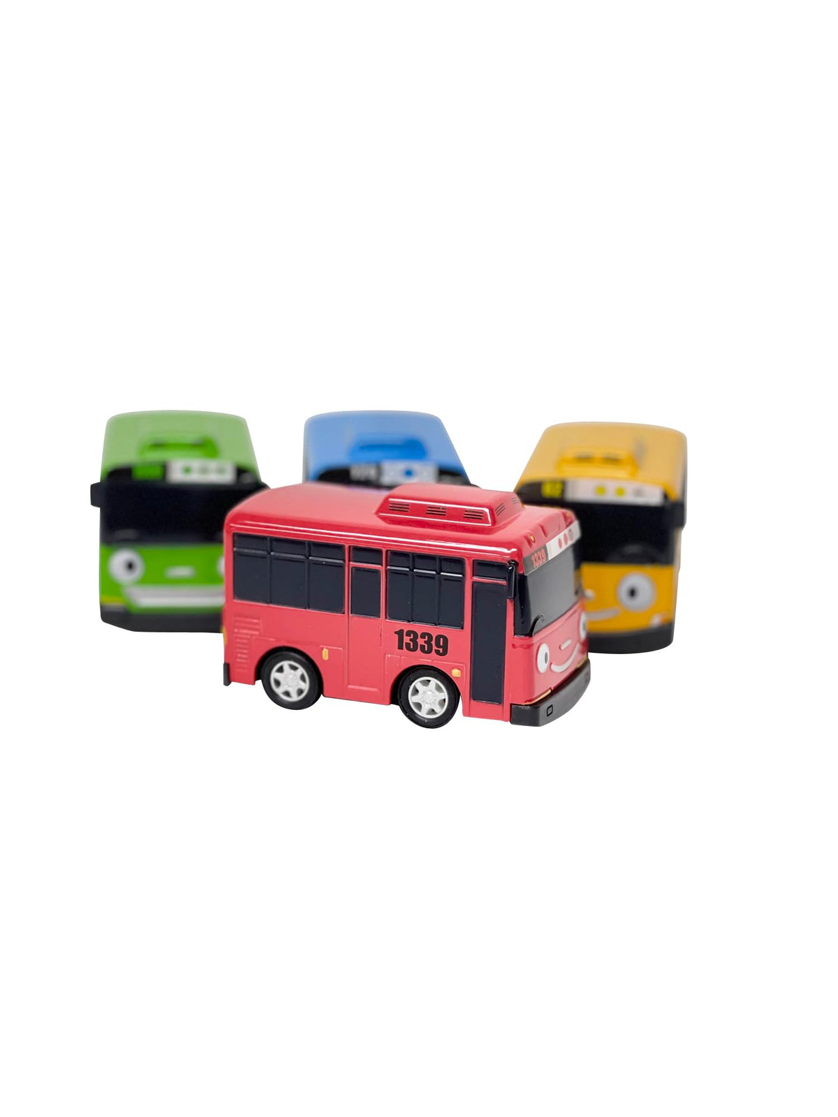 Tayo the Little Bus 120 child-friendly playset age 37 months and up.