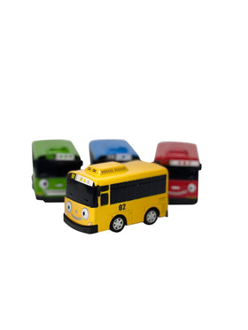 Tayo the Little Bus 120 metal-plastic construction highlights durability.