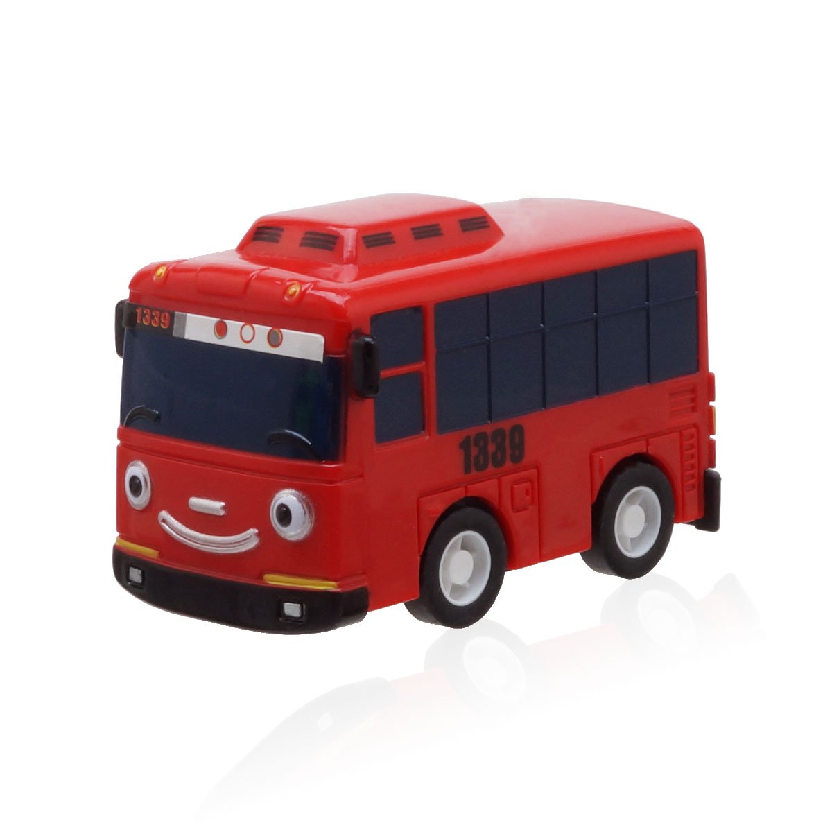 Tayo the Little Bus 120 wind-up buses collection invites active racing.