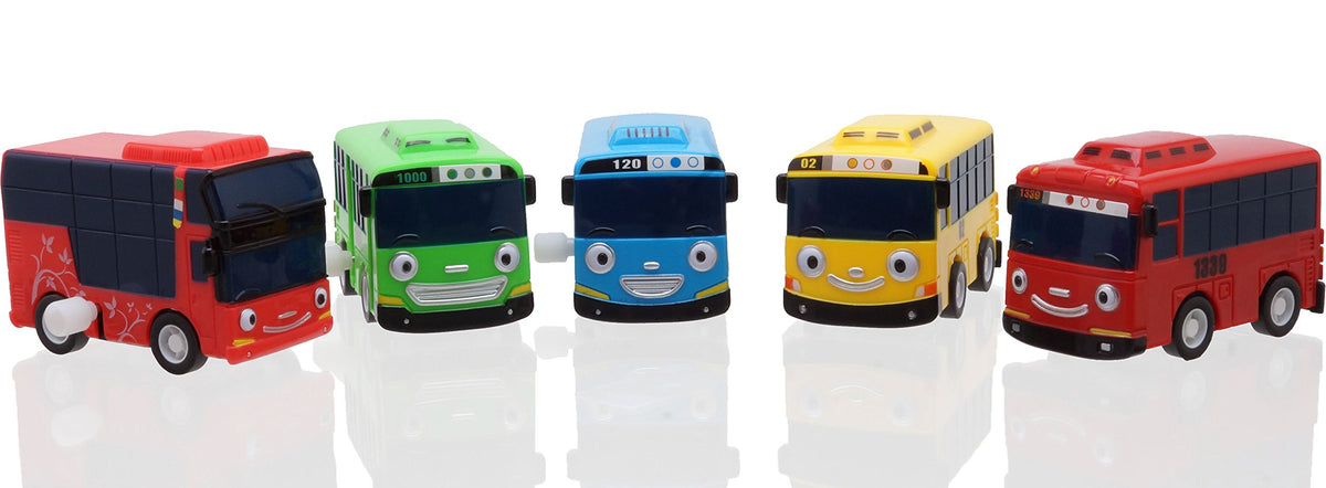 Tayo the Little Bus 120 wind-up set box art sparks imaginative play.