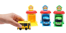 Tayo the Little Bus friends set invites role play and social skills during playtime.