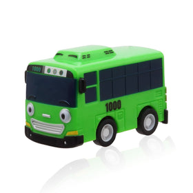 Tayo wind-up side mechanism close-up shows simple, kid-friendly action.