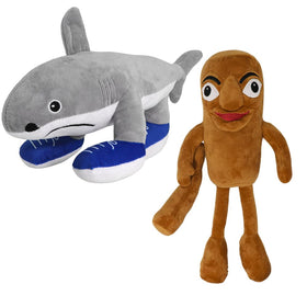 TBKETR Italian Brainrot Sahur plushies front view, vibrant cuddle buddy for display