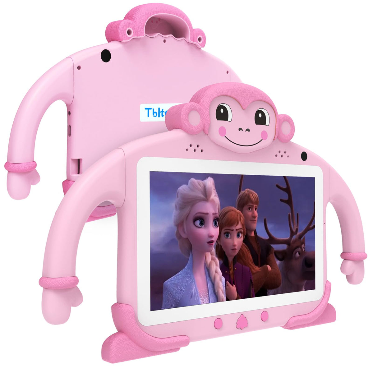 Tbltaca Kids Tablet 7in education content shown on screen for early learning