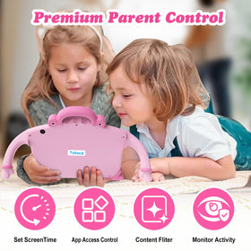 Tbltaca Kids Tablet 7in packaging includes charger for quick setup