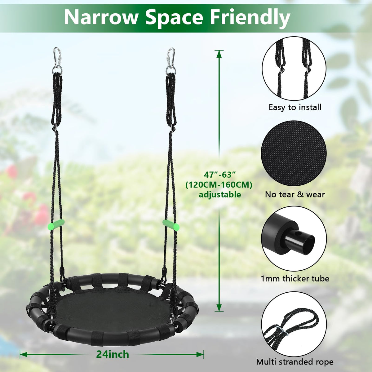 TBMLC weather-resistant PP mat withstands outdoor conditions.