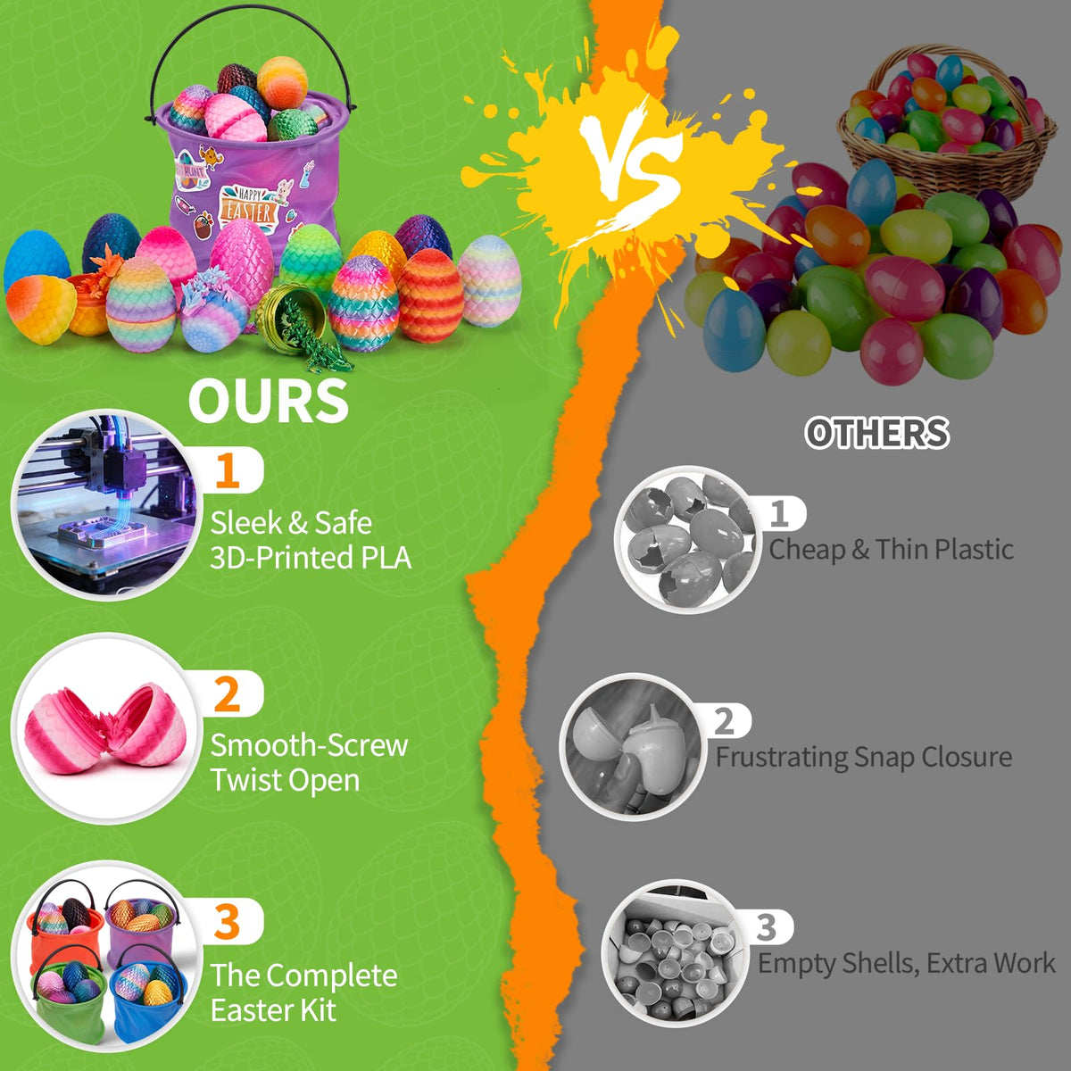 TBOLINE small dragon eggs as versatile party favors and classroom rewards
