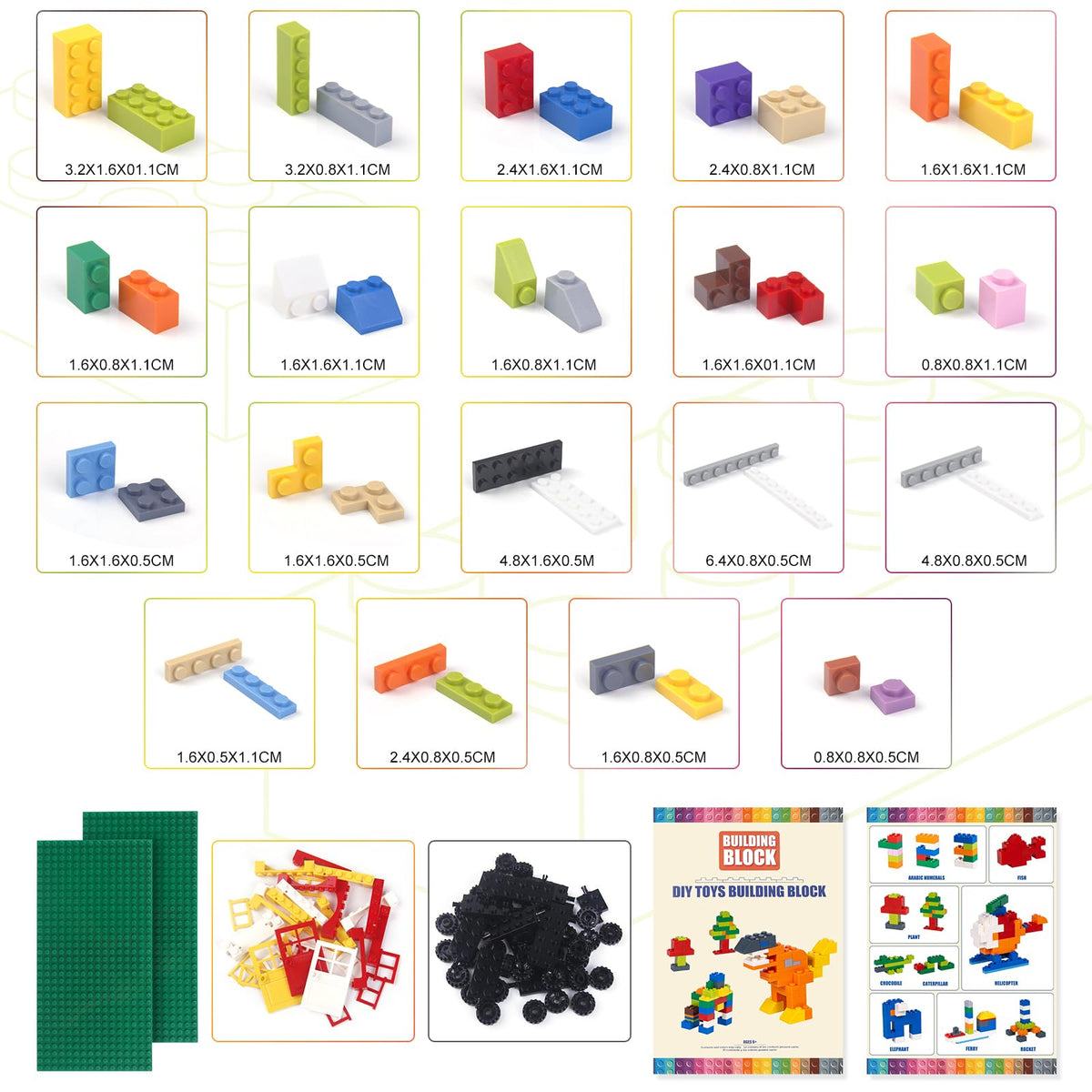 Tcamgoi bricks compatible with major brands for seamless interlocking