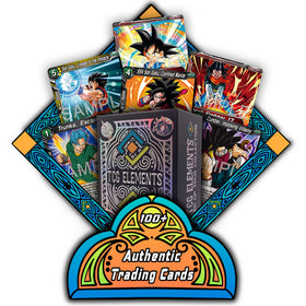 TCG Elements Dragon Ball Super Masters Starter Bundle - foil cards add shine to your collection.