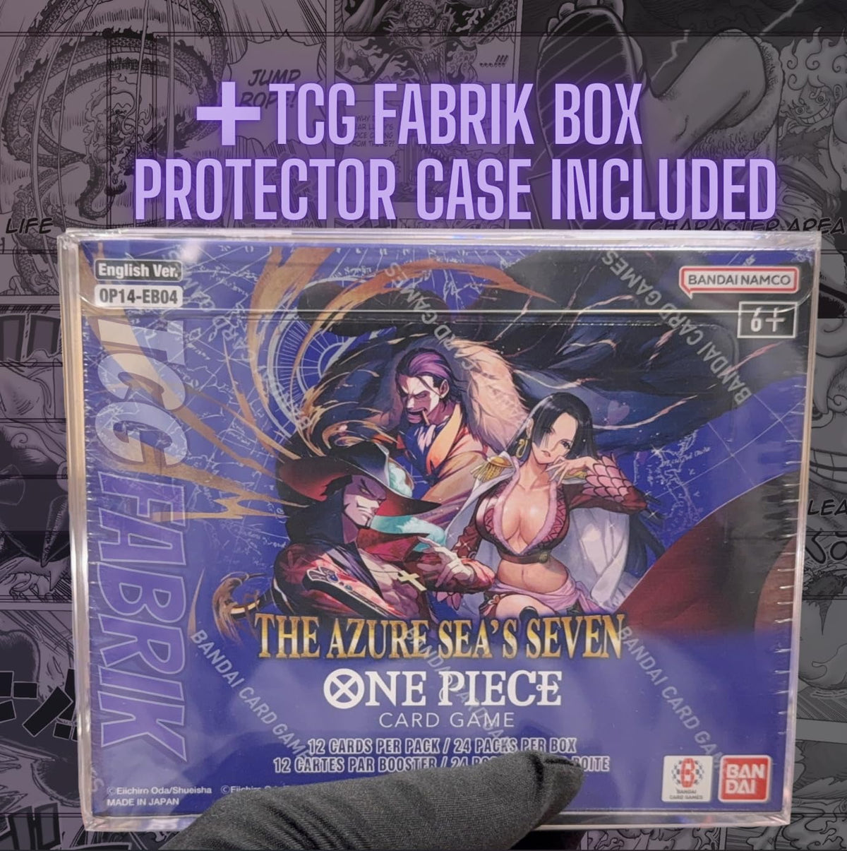 Factory sealed OP14 booster box ensures mint condition on delivery.