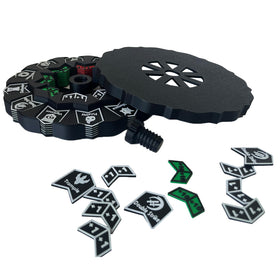 TCGADVN MTG counter wheel closeup with keyword tokens for rapid tracking