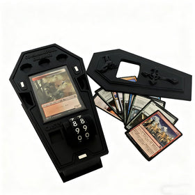 TCGADVN coffin deck box front display window for quick card reference during play