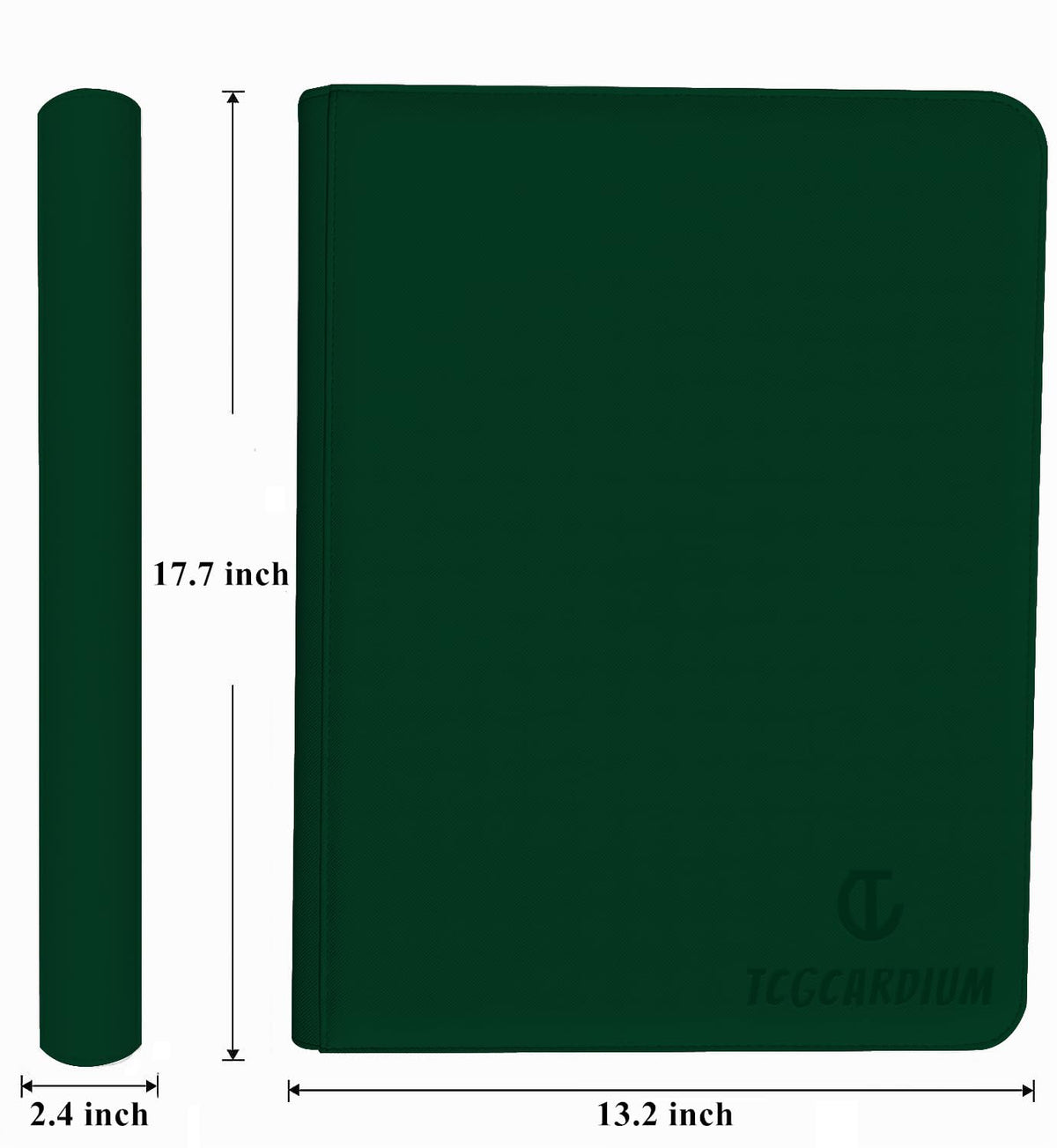 TCGCARDIUM 1660+ Pockets ringless sleeves close-up protects cards during quick flips.
