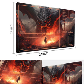TCGMAT playmat heat-transfer printing delivers vivid artwork