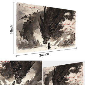 TCGMAT MTG Playmat features high-quality printing that captures fine details.