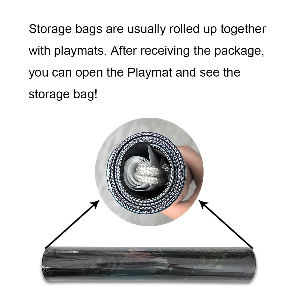 Travel-friendly MTG Playmat suited for home use or on the go.