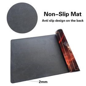 TCGMAT textured grip surface enhances card handling and protection