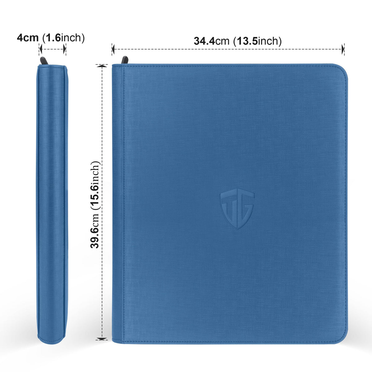TCGUARD binder holds 216 toploaders for organized collections.