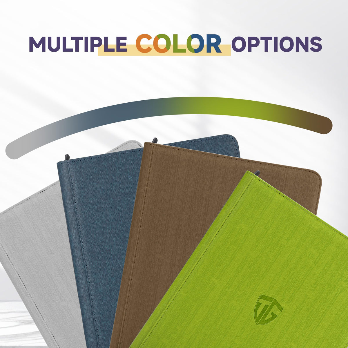 TCGUARD binder dimensions 39.6 by 34.4 cm for shelf use