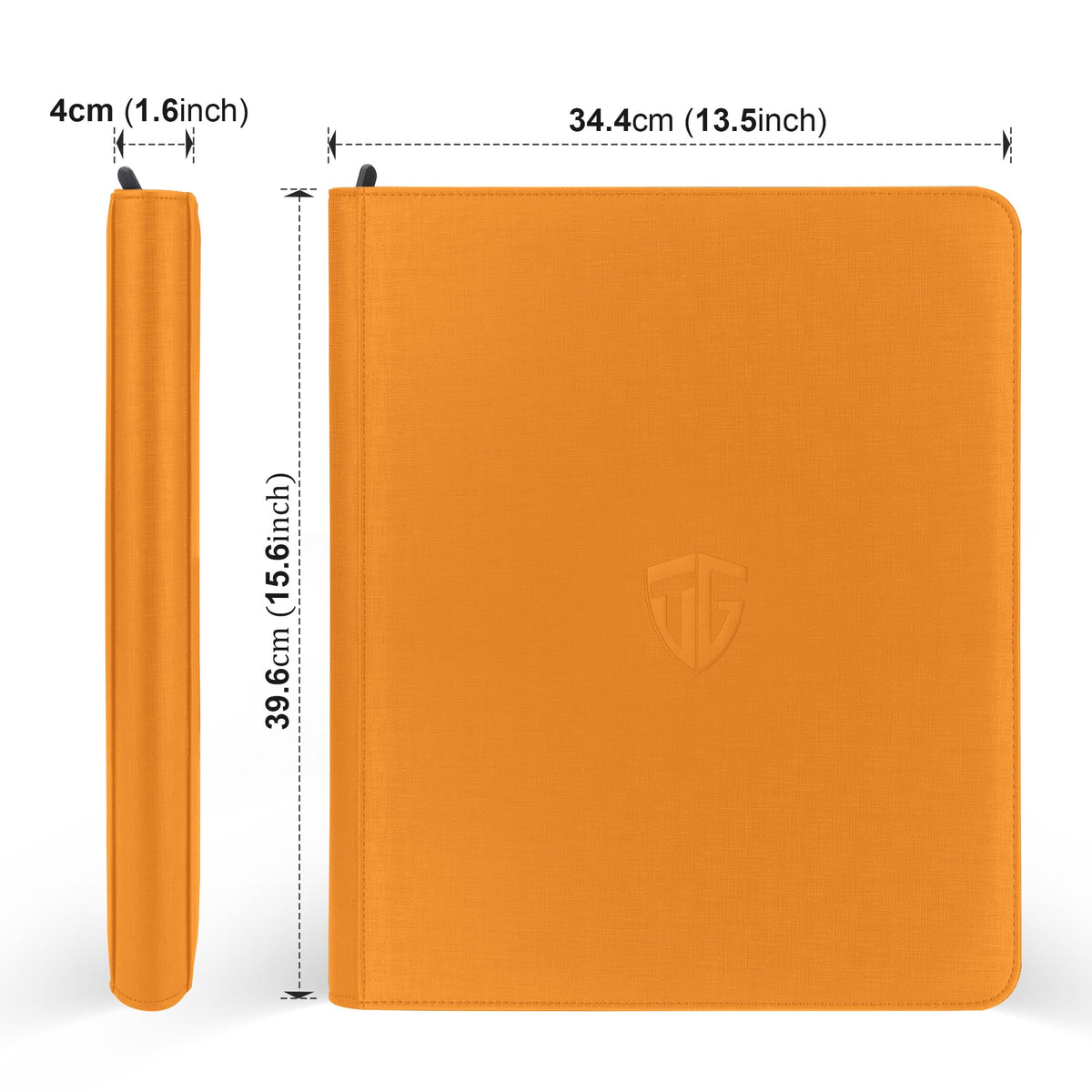 Top-loader compatible layout keeps sleeved cards secure during storage.