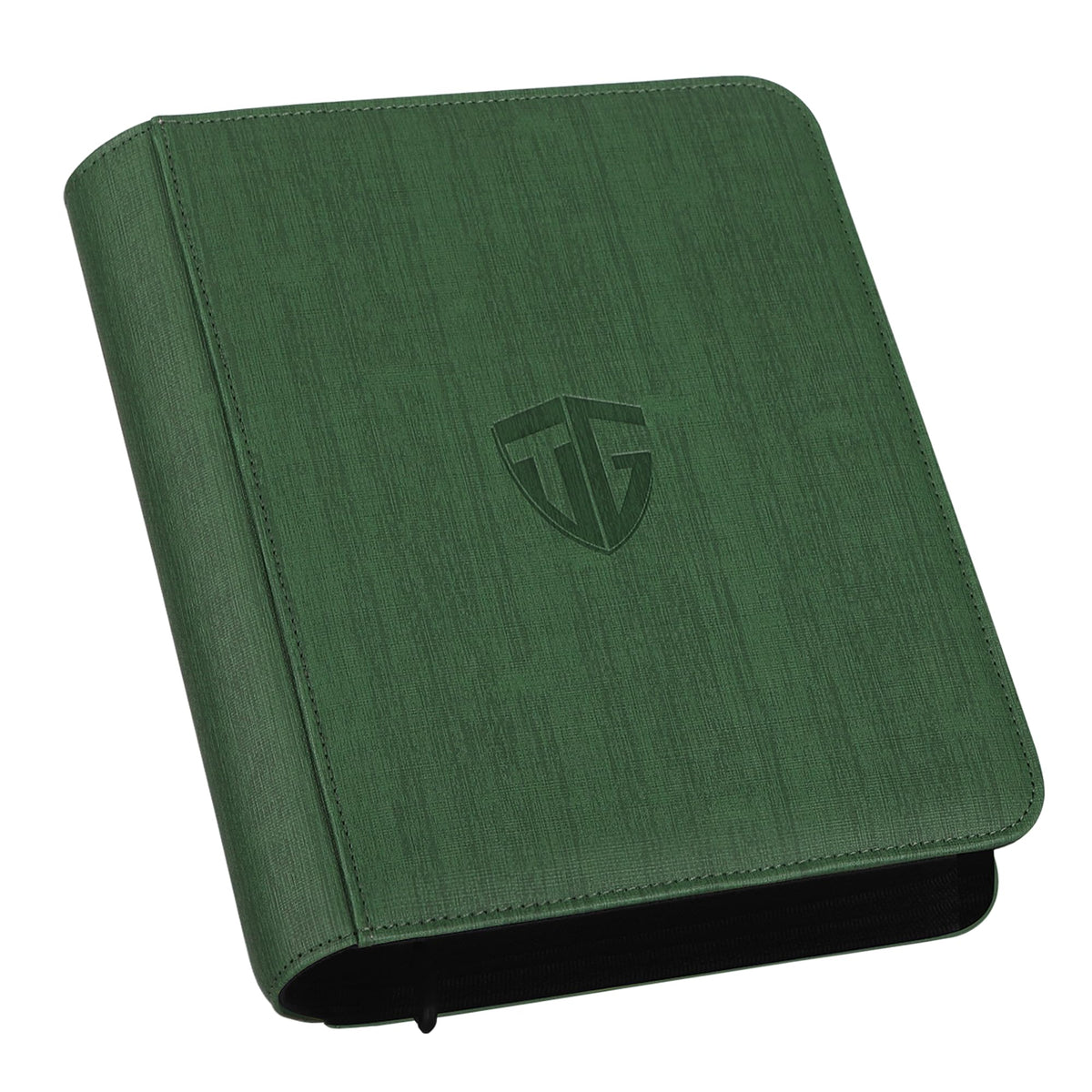 TCGUARD top loader binder with shield design protecting 112 cards