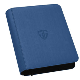 TCGUARD Toploader Binder front cover shows shield design and premium card protection.