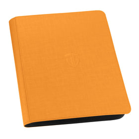 TCGUARD top-loader binder orange cover with 216-card capacity for organized collections.