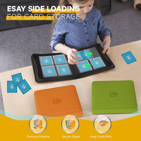 TCGUARD binder protects from dust, fingerprints, and moisture during handling.