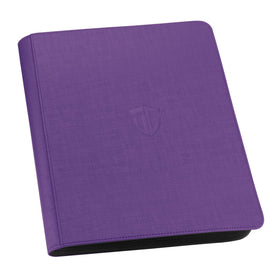 TCGUARD Toploader Binder purple front view showing 216-card capacity.