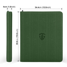 TCGUARD binder shield design close-up emphasizes durable construction