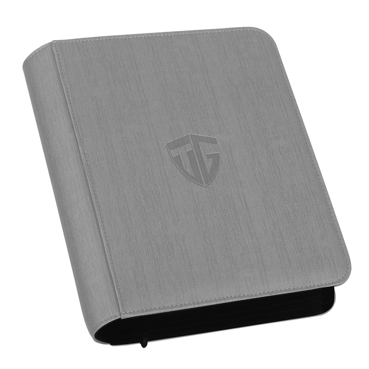 TCGUARD Toploader Binder shield front showing sturdy construction for safe card handling