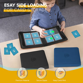 TCGUARD Toploader Binder spine detail enhances readability and display convenience.