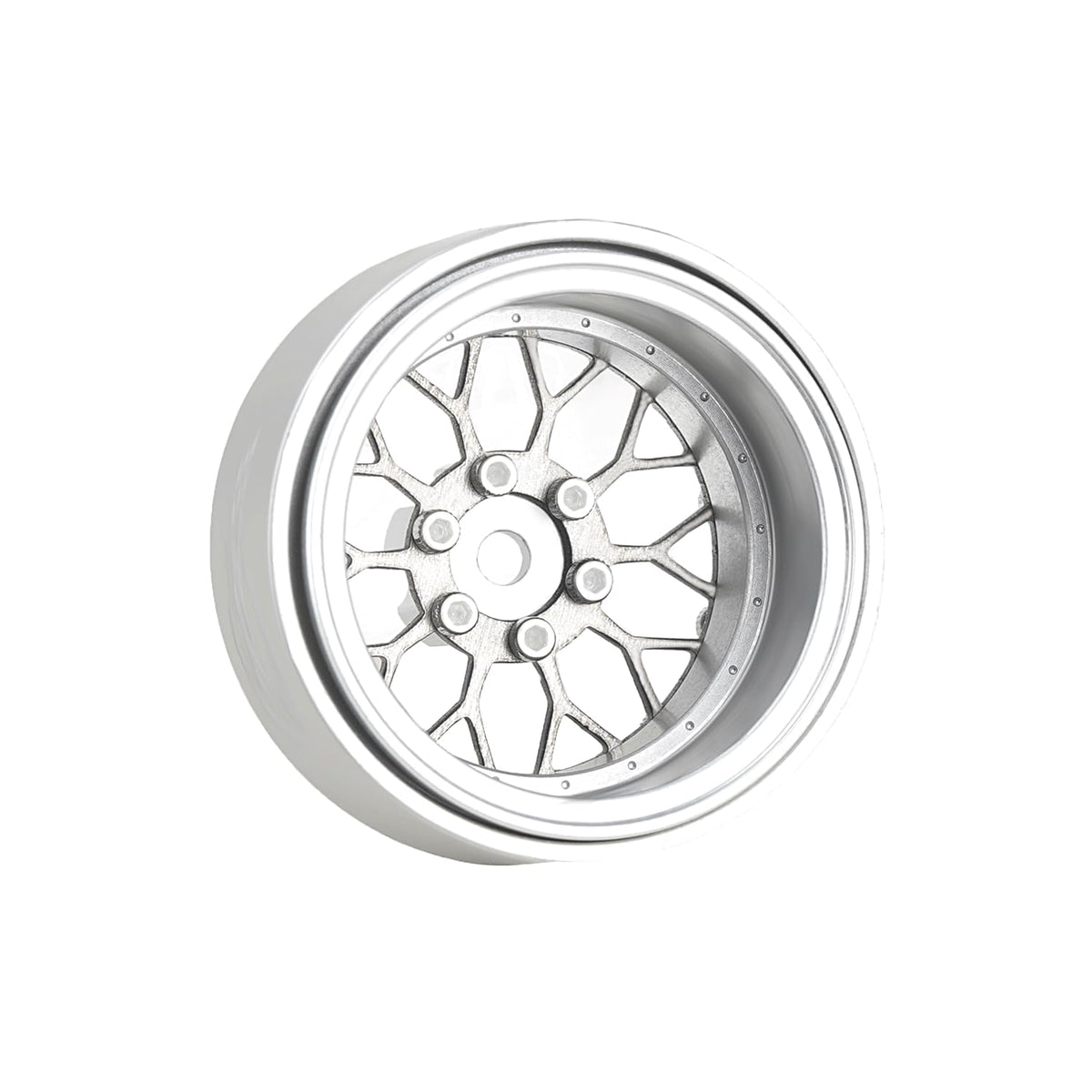 TCRC 4pcs GR5 titanium wheel faces for durable, lightweight deep-dish styling.