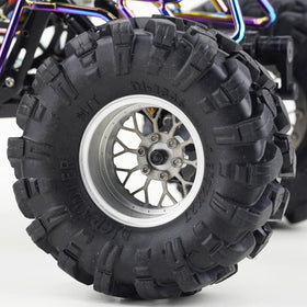TCRC negative offset -8.75mm improves stability on uneven terrain.
