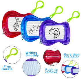 Tcvents drawing board with backpack clip for on-the-go art.
