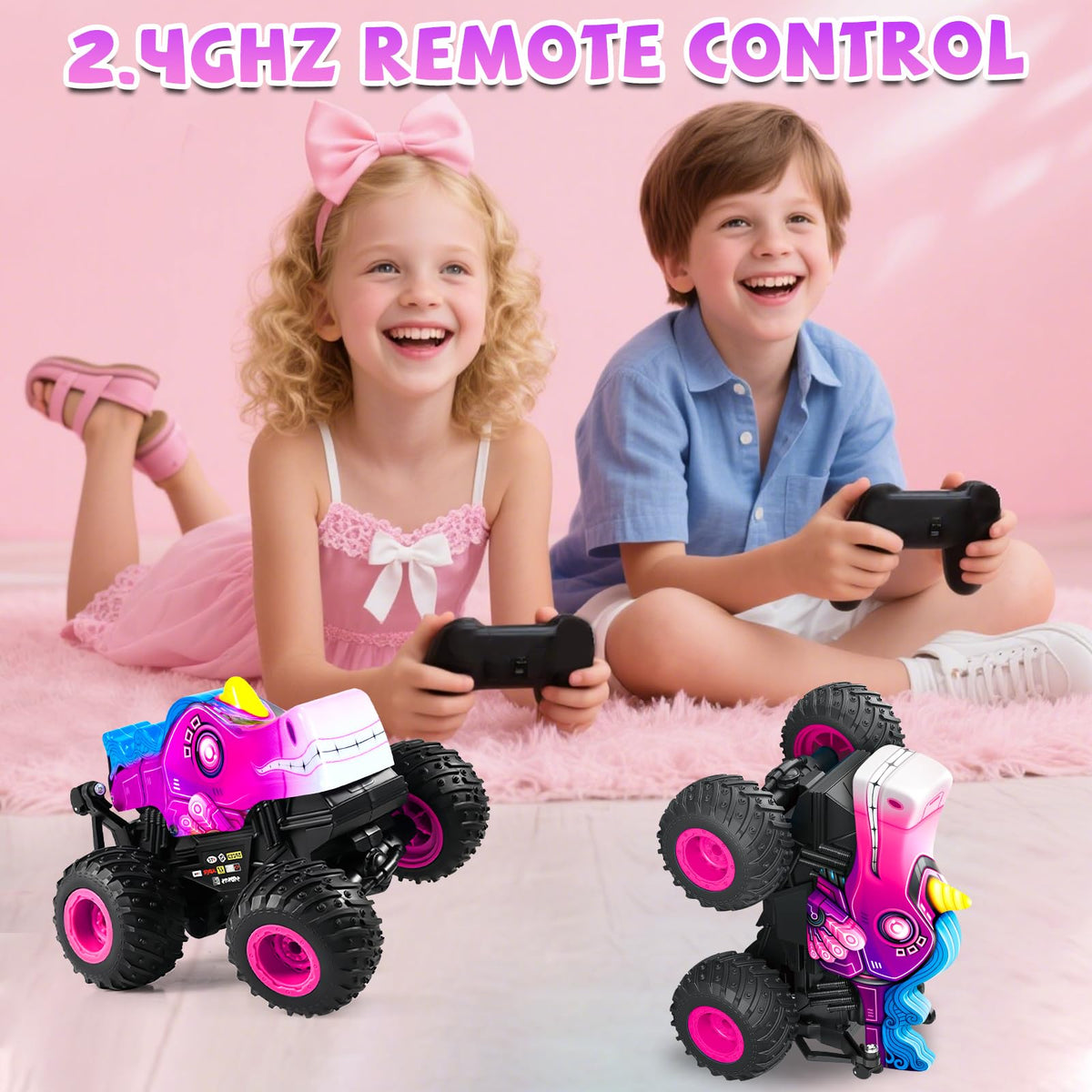 Tcvents gift-ready RC truck kit ideal for birthdays and holidays.