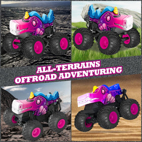 Tcvents rechargeable battery powering longer play sessions for the unicorn truck.