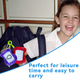 Tcvents colorful mini boards suitable for kids ages 3 and up.