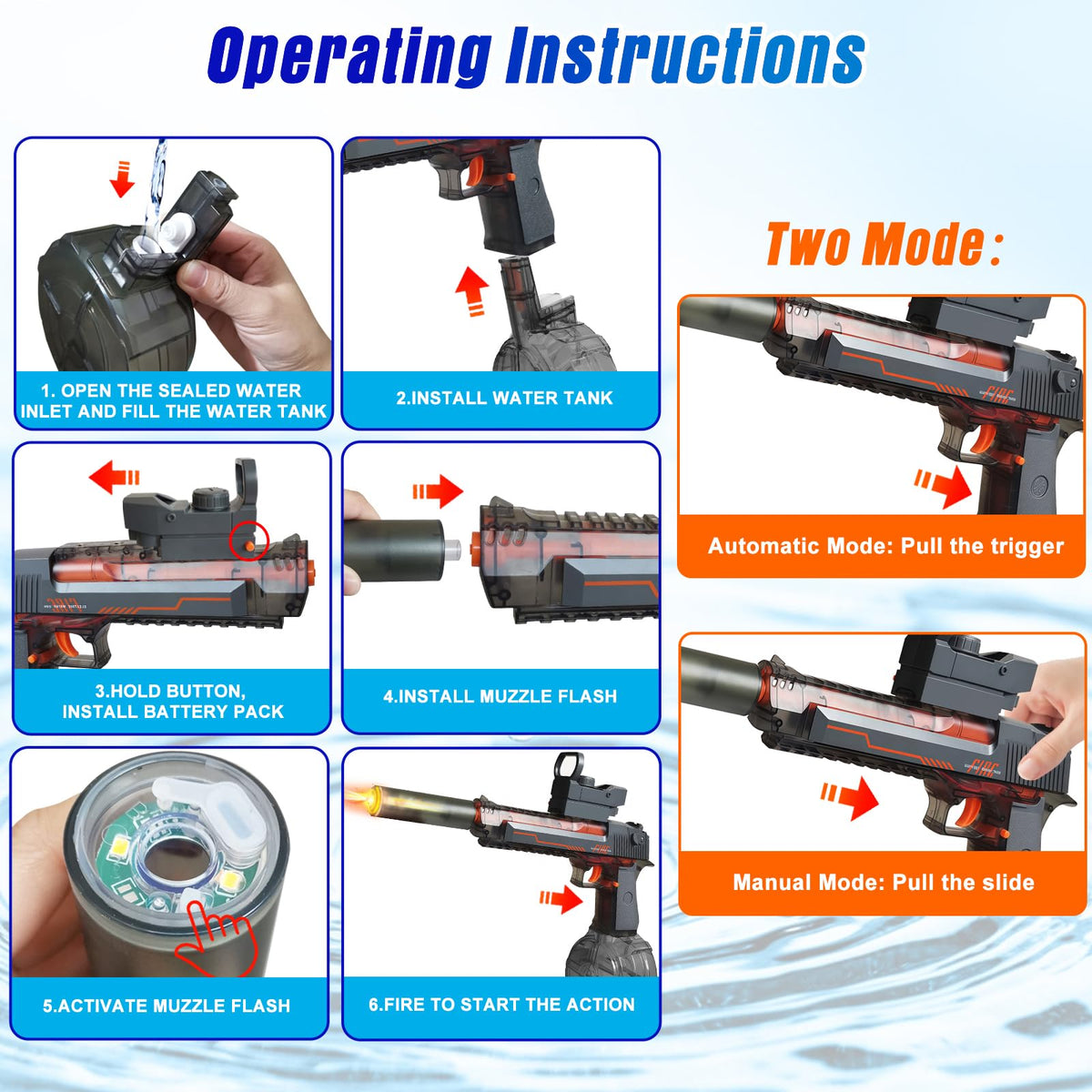 Tcxomino reaches up to 32 feet for engaging poolside skirmishes.