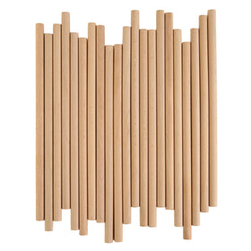 TDOCK rhythm sticks, 12-inch natural, 60-piece set for classroom rhythm practice