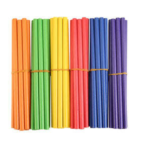 TDOCK rhythm sticks 60pc collection for colorful party fun and group rhythm practice.