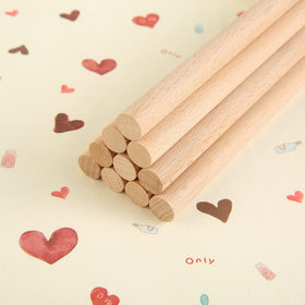 TDOCK rhythm sticks natural finish, ideal for coordinated activities