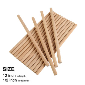 TDOCK wooden Lummi sticks for kids, durable and easy to grip