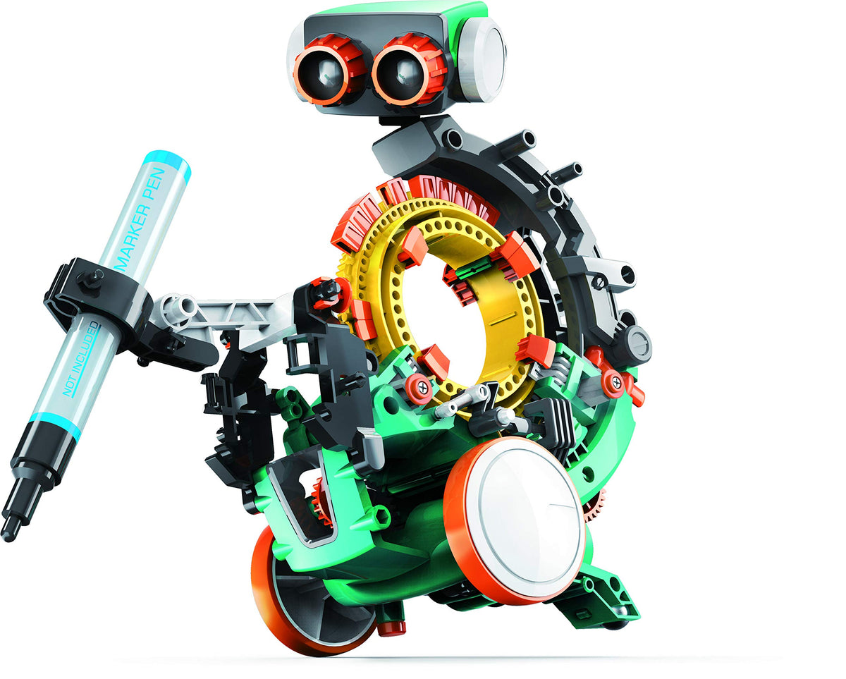 Teach Tech Mech 5 throwing action during play demonstrating interactive challenge