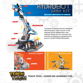 HydroBot Arm Kit gripper action demonstrates precise pick and place tasks.