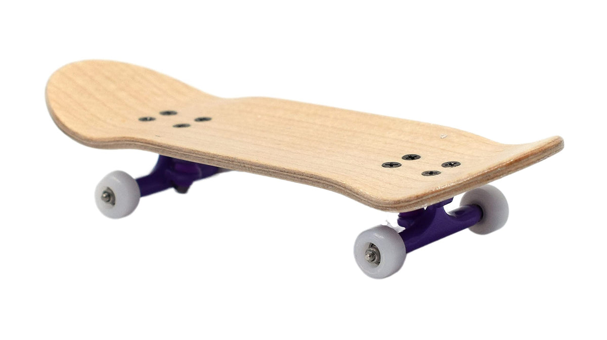 Teak Tuning Prodigy trucks in purple for responsive turns