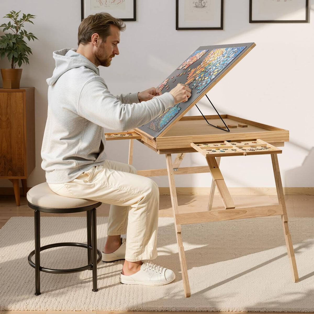 TEAKMAMA Puzzle Table saver sheets prevent warping and yellowing